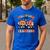 Retro Fall In Love With Learning Autumn Pumpkin Teacher Men's Casual T-Shirt Royal Blue