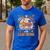 Retro Fall In Love With Learning Pumpkin Leaf Teacher Autumn Men's Casual T-Shirt Royal Blue Retro Fall In Love With Learning Pumpkin Leaf Teacher Autumn Men's Casual T-Shirt Royal Blue