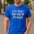Retro We Can Do Hard-Things Teacher Back To School Men's Casual T-Shirt Royal Blue