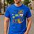 Retro Howdy Pre-K Back To School Western Teacher Men's Casual T-Shirt Royal Blue Retro Howdy Pre-K Back To School Western Teacher Men's Casual T-Shirt Royal Blue