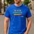 Retro Old-School Computer Pencil Tech Teacher Men's Casual T-Shirt Royal Blue