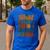 Retro PE Teacher What Are We Doing Today School Coach Women Men's Casual T-Shirt Royal Blue