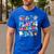 Retro Play Is Learning Kindergarten Teacher Team Women Men's Casual T-Shirt Royal Blue Retro Play Is Learning Kindergarten Teacher Team Women Men's Casual T-Shirt Royal Blue