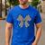 Retro Special Education Squad Coquette Bow SPED Teacher Men's Casual T-Shirt Royal Blue