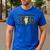 Retro SPED Teacher Pencil Lightning Bolt Back To School Men's Casual T-Shirt Royal Blue