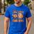 Retro I Teach The Cutest Turkey Thanksgiving Pumpkin Teacher Men's Casual T-Shirt Royal Blue Retro I Teach The Cutest Turkey Thanksgiving Pumpkin Teacher Men's Casual T-Shirt Royal Blue