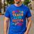 Retro Teach Love Inspire Back To School Teachers Men's Casual T-Shirt Royal Blue Retro Teach Love Inspire Back To School Teachers Men's Casual T-Shirt Royal Blue