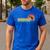 Retro Vintage Boston Terrier Dog Lover Boston Terrier Mom Men's Casual T-Shirt Royal Blue