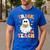 Retro Vintage Groovy Trick Or Teach Teacher Halloween For Men Women Kids Men's Casual T-Shirt Royal Blue Retro Vintage Groovy Trick Or Teach Teacher Halloween For Men Women Kids Men's Casual T-Shirt Royal Blue