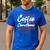 Running On Coffee And Christmas Cheer Lover Teacher For Men Women Kids Men's Casual T-Shirt Royal Blue Running On Coffee And Christmas Cheer Lover Teacher For Men Women Kids Men's Casual T-Shirt Royal Blue