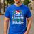 Santa's Favorite Dance Teacher Shirt Christmas Pajama Men's Casual T-Shirt Royal Blue
