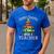 Santa's Favorite Teacher Idea For Christmas Teachers Men's Casual T-Shirt Royal Blue