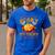 This Is My Scary Gym Teacher Costume Pumpkin Halloween Men Women Men's Casual T-Shirt Royal Blue