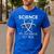 Science It's Like Magic But Real Teachers Students Scientist Men's Casual T-Shirt Royal Blue