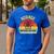 Science Like Magic But Real Science Teacher Graphics Geek Men's Casual T-Shirt Royal Blue