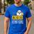 Science Teacher Halloween Elements Of Surprise Chemistry Men's Casual T-Shirt Royal Blue
