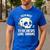Science Teachers Love Brains Teachers Halloween Men's Casual T-Shirt Royal Blue