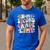 In My Second Grade Era 2nd Grade Girl Teacher Back To School Men's Casual T-Shirt Royal Blue In My Second Grade Era 2nd Grade Girl Teacher Back To School Men's Casual T-Shirt Royal Blue
