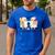 Silly Goose Spooky Teacher Halloween Cute Goosebumps Men's Casual T-Shirt Royal Blue