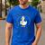 Silly Goose Teacher Club Men's Casual T-Shirt Royal Blue