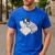 Sleepy Boston Terrier Pajama Men Women Kids Men's Casual T-Shirt Royal Blue
