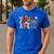 You Are Smart Brave Strong Kind Loved Motivation Teacher Kid Men's Casual T-Shirt Royal Blue
