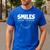 Smile Smiles Change The World Teacher T-Shirt Happy T-Shirt Men's Casual T-Shirt Royal Blue Smile Smiles Change The World Teacher T-Shirt Happy T-Shirt Men's Casual T-Shirt Royal Blue