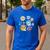 Solar System Learning Is Out Of This World Science Teacher Men's Casual T-Shirt Royal Blue