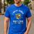 I Solve Cubes Speed Cubing Vintage Youth Math Teacher Men's Casual T-Shirt Royal Blue