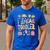 I Speak Toddler Teacher Pre-K Frist Day Back To School Men's Casual T-Shirt Royal Blue