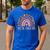 Special Education Shirt Teacher SPED Leopard Boho Rainbow Men's Casual T-Shirt Royal Blue