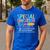 Special Education Team Definition Retro Ed Team Crew Teacher Men's Casual T-Shirt Royal Blue