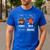 Sped Teacher Halloween First Spooky Then Data Sped Ed Team Men's Casual T-Shirt Royal Blue