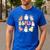 SPED Teacher Halloween Spooky Special Education Team Men Women Kids Men's Casual T-Shirt Royal Blue SPED Teacher Halloween Spooky Special Education Team Men Women Kids Men's Casual T-Shirt Royal Blue