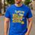 Spelling Bee Kind Positive Kindness Women Teacher Men's Casual T-Shirt Royal Blue