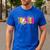 Spooky Halloween Teacher Para Counselor SPED Preppy Boo Kids Men's Casual T-Shirt Royal Blue