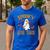 Spooky Science Teacher Ghost Halloween School Women Men's Casual T-Shirt Royal Blue