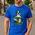 St Patrick's Day Leprechaun Boston Terrier Dog Shamrock For Men Women Kids Men's Casual T-Shirt Royal Blue