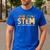STEM Teacher Thanksgiving Grateful Educator Science Class Men's Casual T-Shirt Royal Blue STEM Teacher Thanksgiving Grateful Educator Science Class Men's Casual T-Shirt Royal Blue