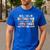 Be Like Subtraction And Make A Difference Math Teacher Men's Casual T-Shirt Royal Blue
