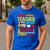 Super Teacher By Day Super Tired By Night Superhero Teacher Men's Casual T-Shirt Royal Blue Super Teacher By Day Super Tired By Night Superhero Teacher Men's Casual T-Shirt Royal Blue