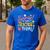 Surprise I'm Your Teacher Today Men's Casual T-Shirt Royal Blue Surprise I'm Your Teacher Today Men's Casual T-Shirt Royal Blue