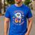 I Survived 67 Days Of School Groovy Retro Teachers Girls Men's Casual T-Shirt Royal Blue