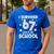 I Survived 67 Days Of School Teachers Students Men's Casual T-Shirt Royal Blue