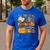 I Teach The Coolest Pumpkins In The Patch Teacher Halloween Men's Casual T-Shirt Royal Blue I Teach The Coolest Pumpkins In The Patch Teacher Halloween Men's Casual T-Shirt Royal Blue