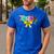 Teach Coquette Bow Teacher Back To School Happy First Day Men's Casual T-Shirt Royal Blue Teach Coquette Bow Teacher Back To School Happy First Day Men's Casual T-Shirt Royal Blue