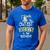 I Teach The Cutest Bees In The Beehive Kindergarten Teacher Men's Casual T-Shirt Royal Blue
