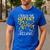 I Teach The Cutest Bees In The Beehive Teacher Men's Casual T-Shirt Royal Blue I Teach The Cutest Bees In The Beehive Teacher Men's Casual T-Shirt Royal Blue