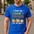I Teach The Cutest Pumpkins Halloween Teacher Men's Casual T-Shirt Royal Blue I Teach The Cutest Pumpkins Halloween Teacher Men's Casual T-Shirt Royal Blue