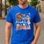 I Teach The Cutest Pumpkins In The Patch Halloween Teacher Men's Casual T-Shirt Royal Blue I Teach The Cutest Pumpkins In The Patch Halloween Teacher Men's Casual T-Shirt Royal Blue